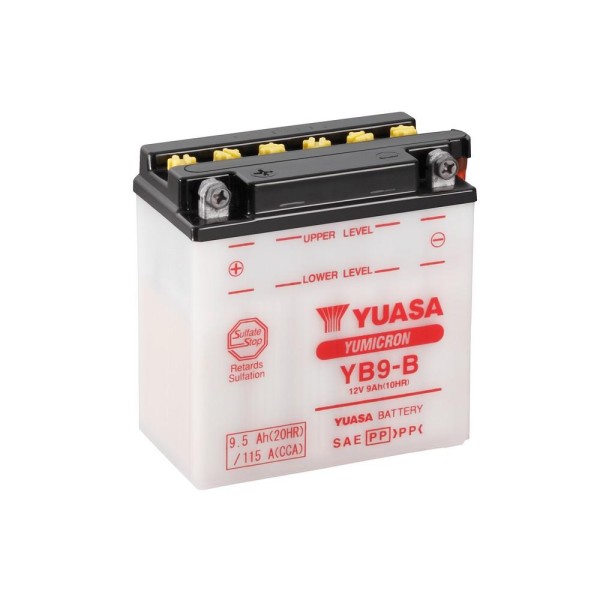 Yuasa YB9-B Motorcycle Battery 12V 9 Ah 115A 50914