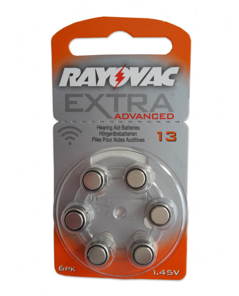 Rayovac Knoopcel batterij 13 PR48 6stuk(s) 1.4V 0.31Ah