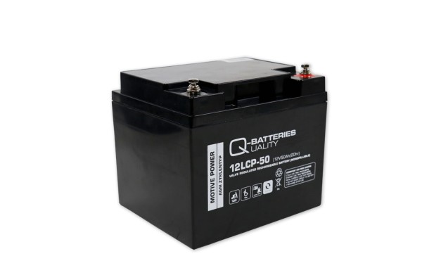 Q-Batteries 12LCP-50 LCP 12V 50Ah AGM