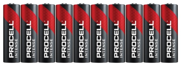 Duracell Procell Alkaline Intense Power LR6 AA Battery MN 1500, 1.5V 10 st. (Box)