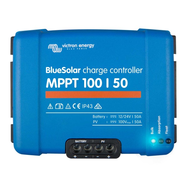 Victron MPPT 100/50 BlueSolar zonnelader 12/24V 50A