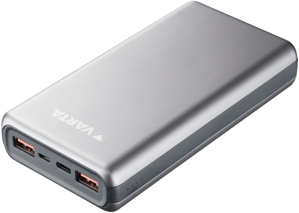 VARTA Fast Energy 20000 Powerbank 20000mAh 1x Micro USB. 2x USB A. 1x USB C Gevaarlijke goederen vol