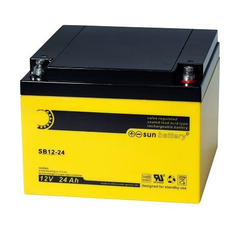 Sun Battery SB12-24 SB 12V 24Ah AGM