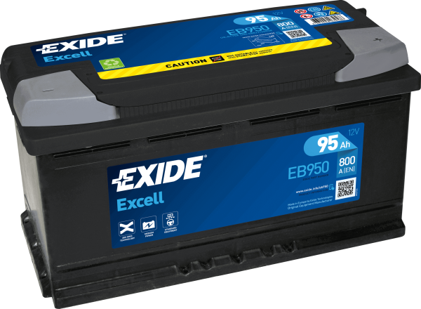 Exide EB950 Excell 12V 95Ah Zuur
