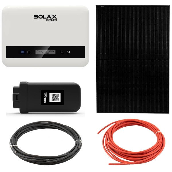 SolaX balkoncentrale X1-Mini G4 800W met zonnepanelen en WiFi