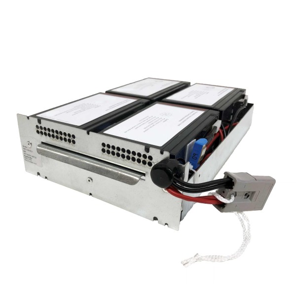 Batterijmodule geschikt voor RBC132 voor APC Smart-UPS 1000/C 1500 incl. metalen lade