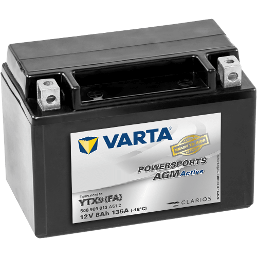 Varta MC YTX9-4 Factory Activated 12V 8Ah AGM