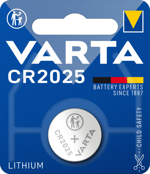 Varta Knoopcel batterij CR2025 1stuk(s) 3V 0.157Ah