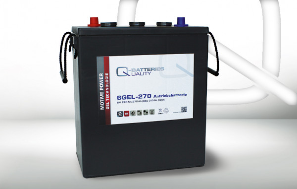 Q-Batteries 6GEL-270 GEL 6V 270Ah Gel