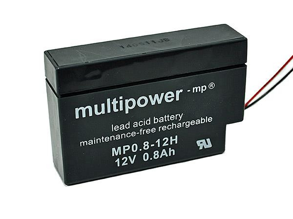 Multipower MP0.8-12H MP 12V 0.8Ah AGM