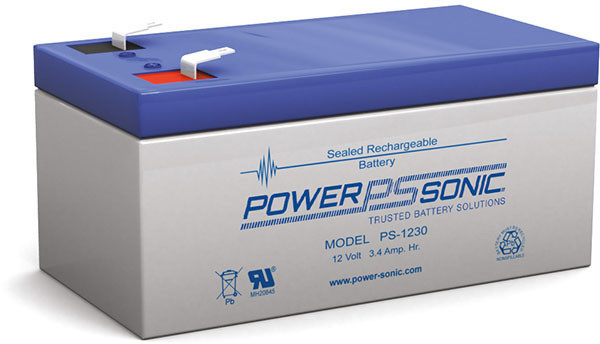 Powersonic PS-1230 PS 12V 3.4Ah AGM