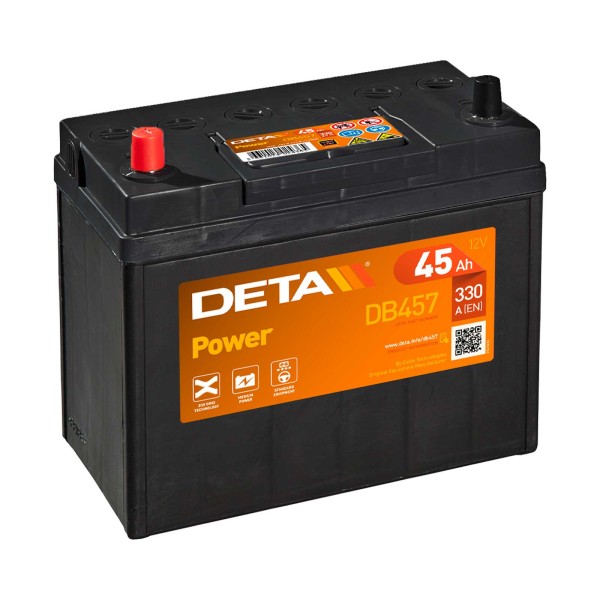 DETA DB457 Power 12V 45Ah 330A Autobatterie