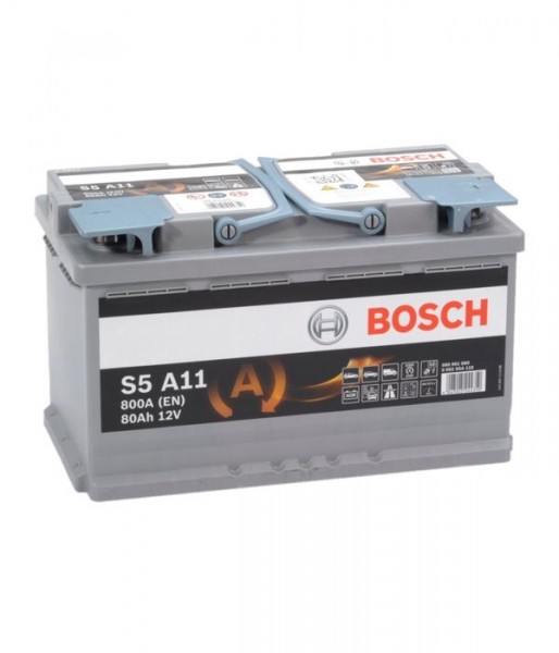 Bosch S5 A11 12V 80Ah AGM 0092S5A110