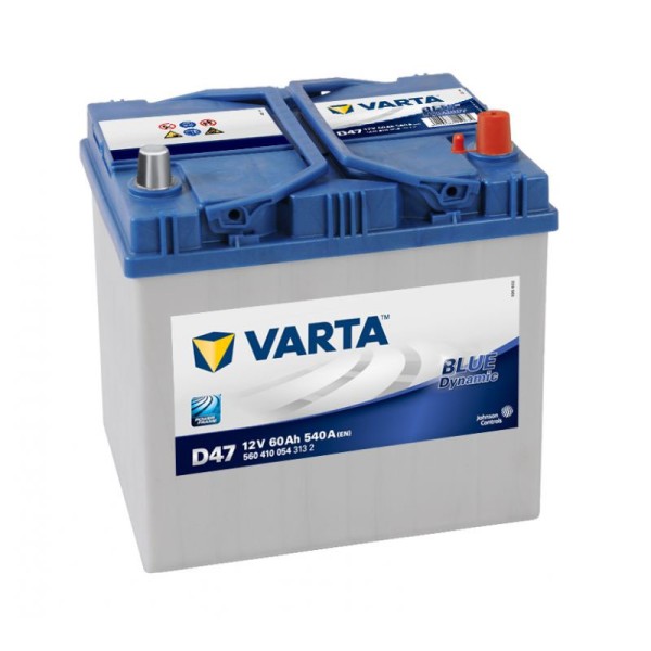 Varta D47 Blue Dynamic 12V 60Ah Zuur 5604100543132