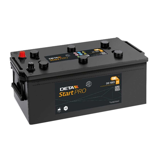 DETA DG1803 Start Pro 12V 180Ah 1000A LKW Batterie