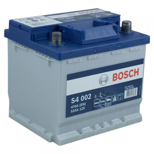 Bosch S4 002 12V 52Ah Zuur 0092S40020
