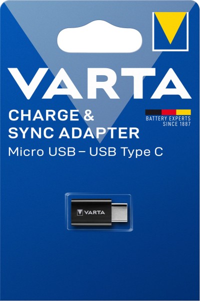 Varta Adapter Micro USB - USB Type C