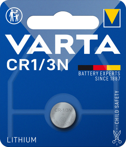 Varta Knoopcel batterij CR1/3N 1stuk(s) 3V 0.17Ah