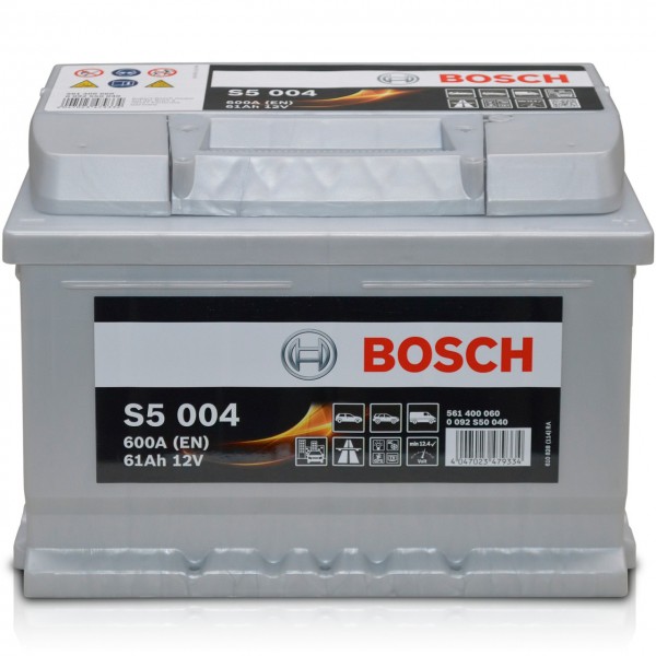 Bosch S5 004 12V 61Ah Zuur 0092S50040