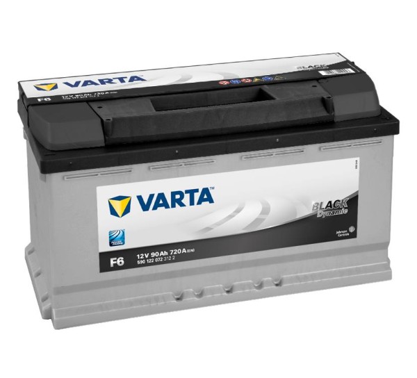Varta F6 Black Dynamic 12V 90Ah Zuur 5901220723132