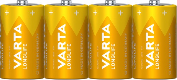 VARTA Longlife Mono D Battery 4920 LR20 (4 folie)