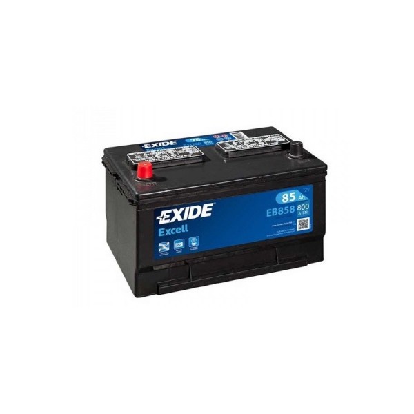 Exide EB788 Excell 12V 77Ah Zuur