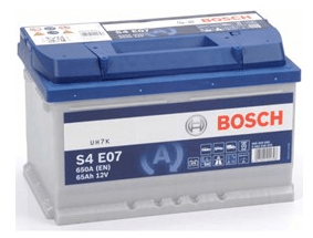 Bosch S4 E07 12V 65Ah Zuur 0092S4E070