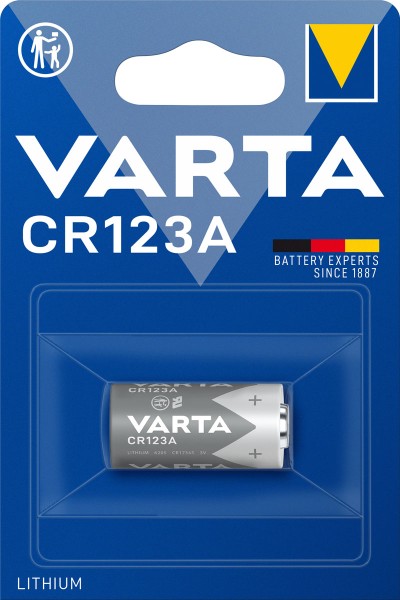 Varta CR123A batterij 6205301401 1stuk(s) 3V 1.48Ah