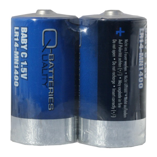 Q-Batteries C batterij Q401106 2stuk(s) 1.5V 7.5Ah