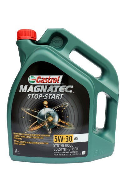 Castrol Magnatec Stop Start 5 W-30 A5 Motorolie, 5 l