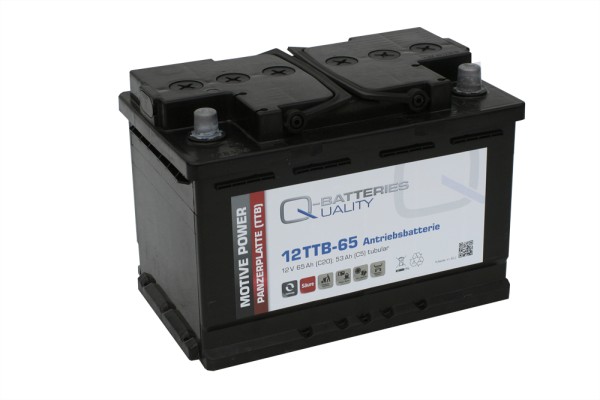 Q-Batteries 12TTB-65 TTB 12V 65Ah Zuur