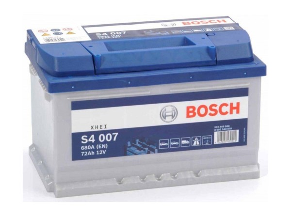 Bosch S4 007 12V 72Ah Zuur 0092S40070