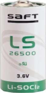 Saft Lithium batterij 26500 1stuk(s) 3.6V 7.7Ah