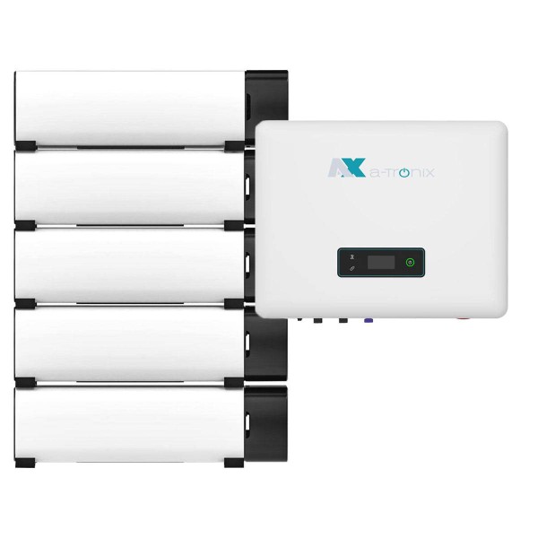 a-TroniX Hybridpower AX2 10kW hybride omvormer met 9,2kWh zonne-opslagset