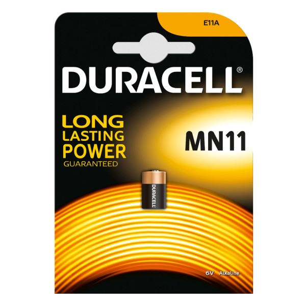 Duracell MN11 batterij MN11 1stuk(s) 6V 0.033Ah