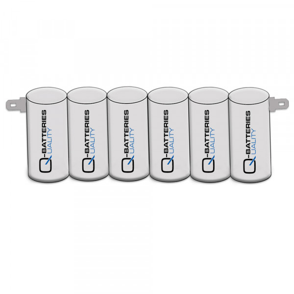 Q-Batteries NiCd Pack 7,2V 2Ah Speciale batterij Q9879632