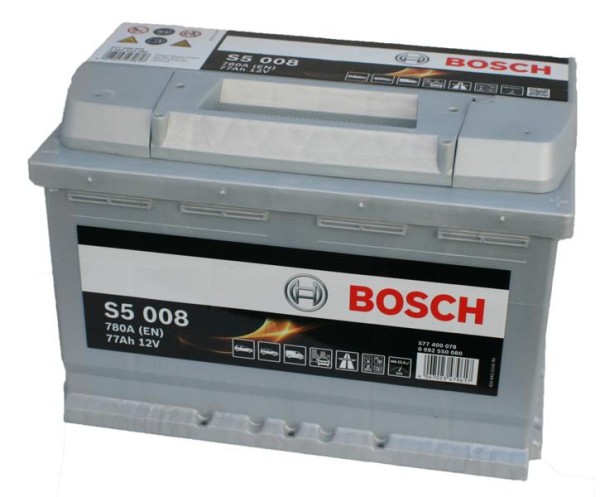Bosch S5 008 12V 77Ah Zuur 0092S50080