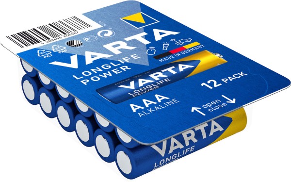 VARTA Longlife Power Micro AAA batterij 4703 LR03 Big Box (12er)