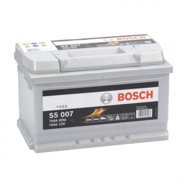Bosch S5 007 12V 74Ah Zuur 0092S50070