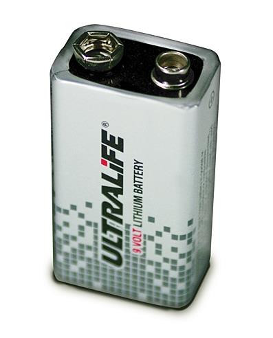 Ultralife 9V batterij U9VLJPFP 1stuk(s) 9V 1.2Ah