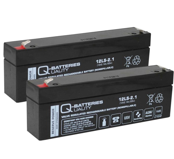 Q-Batteries 12LS-2.1 LS 24V 2.1Ah AGM