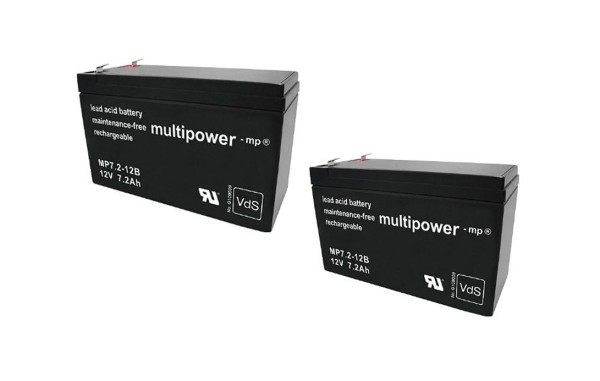 Multipower MP7.2-12B MP 12V 7.2Ah AGM