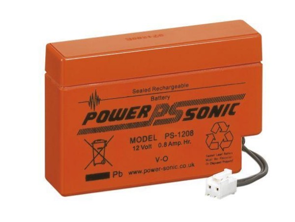 Powersonic PS-1208 JST PS 12V 0.8Ah AGM