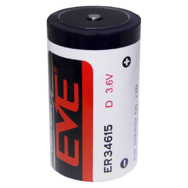 Eve ER34615 spoelcel D Ronde cel lithiumthionylchloride 3.6V 19000mAh