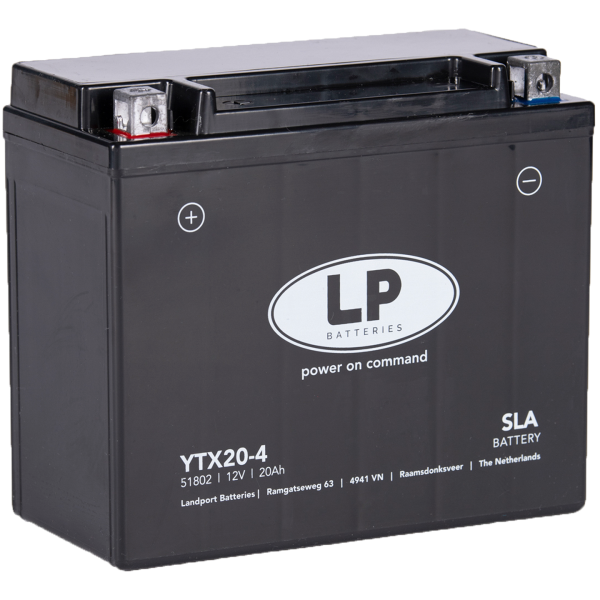 LP battery MB YTX20-4 SLA 12V 20Ah AGM