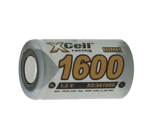 Xcell Ni-MH batterij X2/3A1600 1stuk(s) 1.2V 1.6Ah