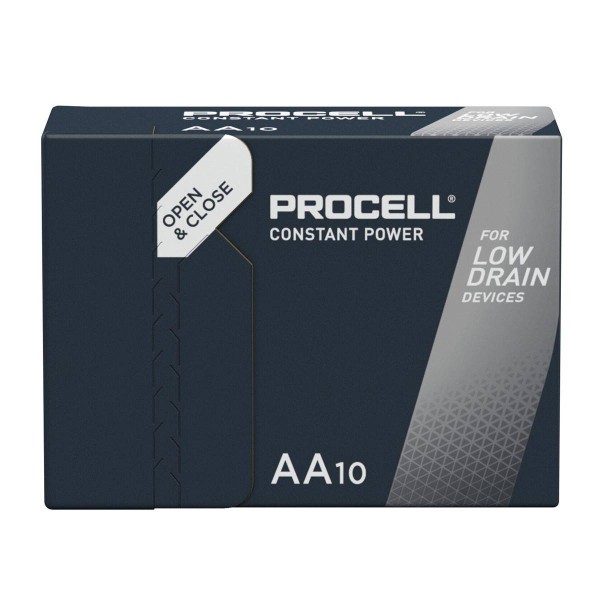 Duracell Procell Constant Alkaline LR6 Mignon AA Batterie MN 1500 1,5V 10 Stk. (Doos)