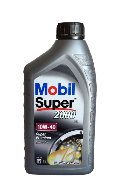 Mobiele Super 2000 X1 10 W-40 motorolie, 1 l