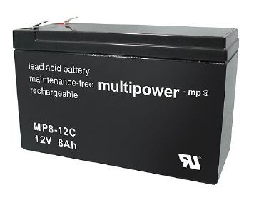 Multipower MP8-12C MP Cyclus 12V 8Ah AGM