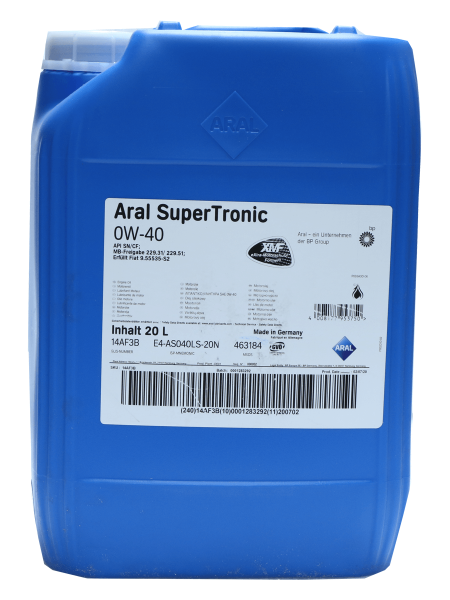 Aral 0 W-40 SuperTronic